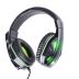 Наушники Gemix N2 (микрофон, мониторы) Black/green