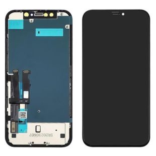 LCD iPhone XR с черным тачскрином + дисплейная рамка JK - IN CELL без упаковки (M)