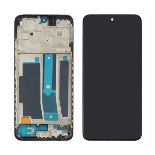 LCD Xiaomi Redmi Note 12S із чорним тачскрином + корпусна рамка IPS (M)