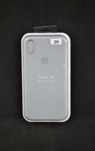 Чохол iPhone XR Silicon Case original FULL № 26 ash ( 4you )