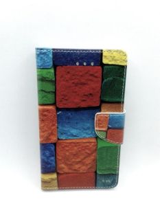 Чехол-книжка 4you Art Print 3.5"-4.0" Blocks универсальная - Акционная Цена!