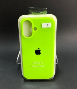 Чохол iPhone 17/18 Silicon Case original FULL №53 neon green (4you) "Акційна ціна"