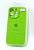 Чехол iPhone 13ProMax Silicon Case original FULL Camera №31 lime green (4you)