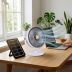 Вентилятор FAN SOLAR PANEL S33-1 2в1(настол/настенный,АКБ,5 скоростей,солнечная панель,Type-C) White