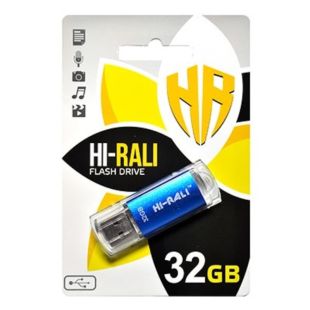 Usb 32Gb Hi-Rali Rocket (V-Cut) series Blue