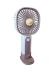 Вентилятор ручной HANDHELD FAN H137-12 (подставка для телефона, 3 режима, Type-C) Brown