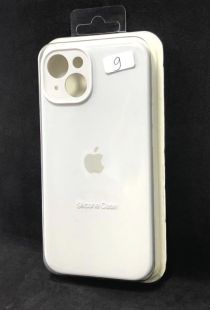 Чехол iPhone 13 Silicon Case original FULL Camera №9 white (4you)