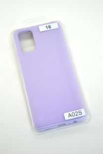 Чохол Samsung A02s/A025 Silicon Original FULL №16 Lilac (4you)