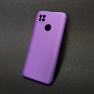 Чехол Xiaomi Redmi 9C / Redmi 10A Silicon Soft Silky №16 Violet (4you)