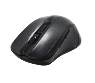 Мышь беспроводная 4you M6 black (Тихая, 2.4Ггц, 6кн, 800-1600DPI, 12мес гарантия) 