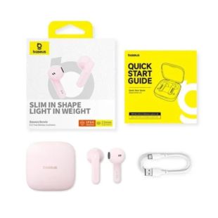 Bluetooth-гарнитура Baseus Bowie E16 True Wireless Earphones Pink A00061900413-01