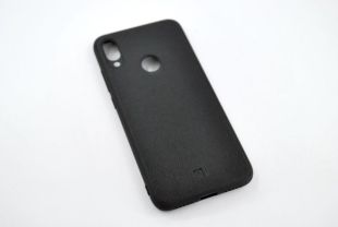 Чохол Xiaomi Redmi 7 Silicon Series Leather Black "Акційна ціна"