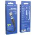 Usb-cable Type-C BOROFONE BX41 Amiable 3A 1m (круглый,magnetic) Black