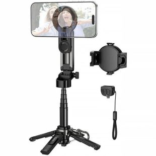 Тримач висувний для Selfi Monopod HOCO K27 Pro Black