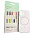 Чехол iPhone 17/18 Silicon BEATS with MagSafe №4 Snow