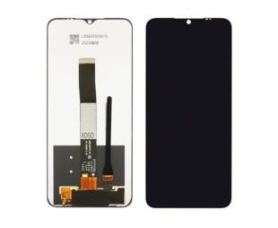 LCD Xiaomi Redmi 9A / Redmi 9C с черным тачскрином Service Pack (M) 