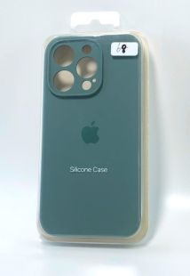 Чохол iPhone 15ProMax Silicon Case original FULL Camera №68 viridian (4you)