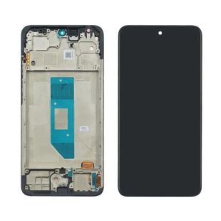 LCD Xiaomi Redmi Note 14(4G) с чёрным тачскрином + корпус рамка161 mm GXQC Service Pack Original (M)
