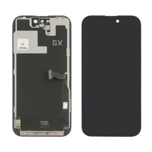 LCD iPhone 14 Pro з чорним тачскрином + дисплейна рамка GX-OLED(M) 
