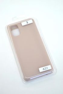Чехол Samsung A31/A315 Silicon Original FULL №3 Pink sand (4you) "Акционная цена"