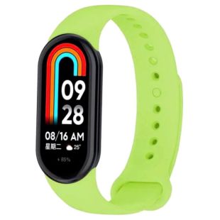 Ремешок на браслет фитнес Xiaomi mi band 8/9/10 Light green