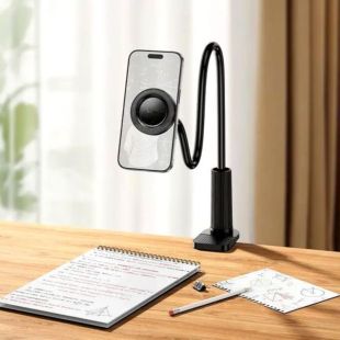 Holder HOCO HD13 Ring Magnetic на прищепке Black