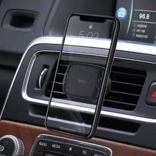 Holder HOCO CA65 (в повітропровід, magnetic) Black