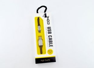 Usb-cable Micro USB 4you Selenga (2400mah, черный)
