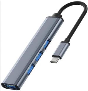 Type-C HUB USB 3.0-1 порт+ 2.0-3 порта