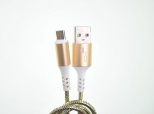Usb-cable Micro USB 4you Ebro (2000mah, метал, золото)