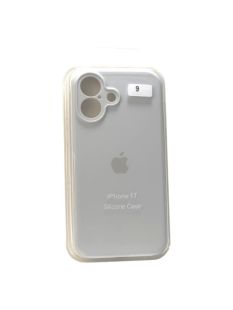 Чохол iPhone 17/18 Silicon Case original FULL Camera №9 White (4you)
