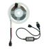 LED стрічка USB RGB 5V, IP 20, 5м, 50 світлодіодів Bluetooth, на самоклейці (М) 