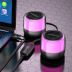 Портативна колонка 2 in 1 BOROFONE BP12 LED (Bluetooth 5.2) Black