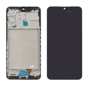 LCD Samsung A16 (4G)/A165 (2024) с черным тачскрином + корпусная рамка OLED FULL SIZE (M) 