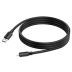 Usb-cable iPhone 5 HOCO X84 2.4A 1m ( круглий ) Black