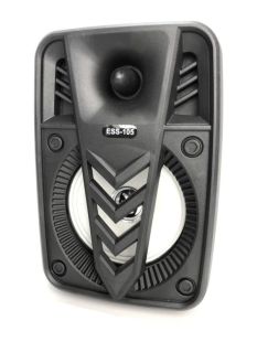 Портативна колонка ESS-105 (USB+SD+Bluetooth+FM+адаптер від мережі+1-динамік) Black