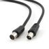 Кабель Gembird CCV-515 (антенный, 1,8 м) Cablexpert черный