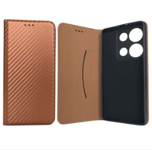 Flip Cover for Xiaomi Redmi Note 14s(4G) Fiber Brown (4you)