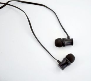 Гарнітура 4you LIBRA (плоский шнур) black 