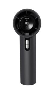 Вентилятор ручний SKR-F638 (LED, індикатор заряду Type-C) Black