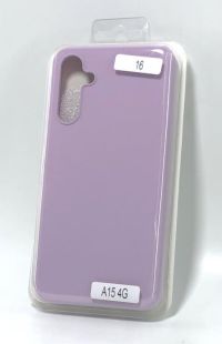 Чехол Samsung A15(4G) Silicon Original FULL №16 Lilac (4you)