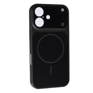 Чохол iPhone 16Pro Silicon IPHONE 17 STYLE with MagSafe Black