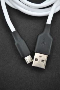 Usb-cable Micro USB 4you Dnister white (2.4A, Silicon Perfect) - Универсальная упаковка