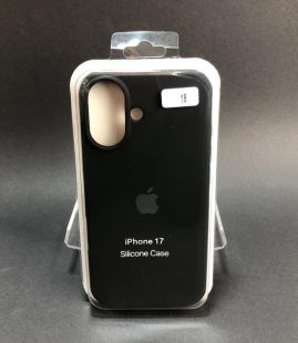 Чехол iPhone 17/18 Silicon Case original FULL №18 black (4you)