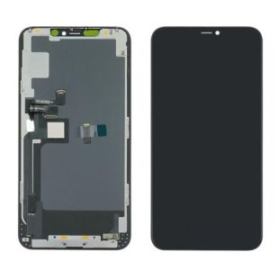 LCD iPhone 11 Pro Max с чёрным тачскрином + дисплейная рамка 60Hz DD-OLED (M) 