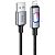 Usb-cable iPhone 5 HOCO U144 27W 1.2m (круглий) Black