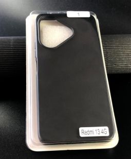 Чехол Xiaomi Redmi 13(4G) Silicon Original FULL №1 Black (4you)  (от 5шт - 5%)