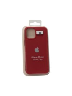 Чехол iPhone 12mini Silicon Case original FULL №33 camelia white(4you)