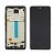 LCD Samsung A52 4G (A525)/A526 5G з чорним тачскрином + чорна корпусна рамка OLED FULL SIZE (M)