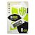 Usb 8Gb Hi-Rali Shuttle series Black